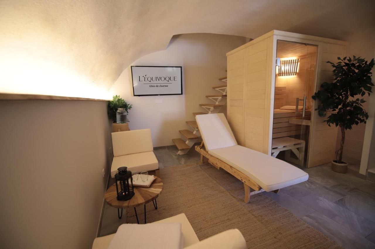 Gite De Charme Haut De Gamme Avec Jacuzzi Et Sauna Privatifs Donzere Ngoại thất bức ảnh